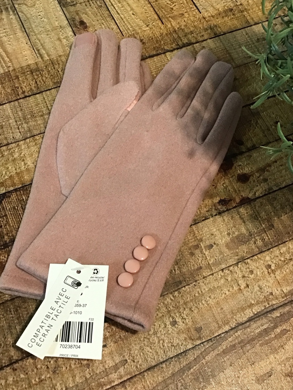 Pink ladies gloves Nwt